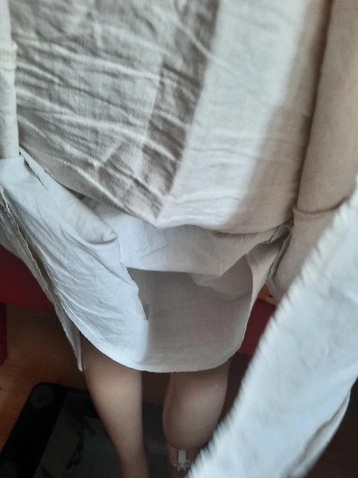 🥀Jupe en lin,femme Taille 44.Camaïeu. – photo 8